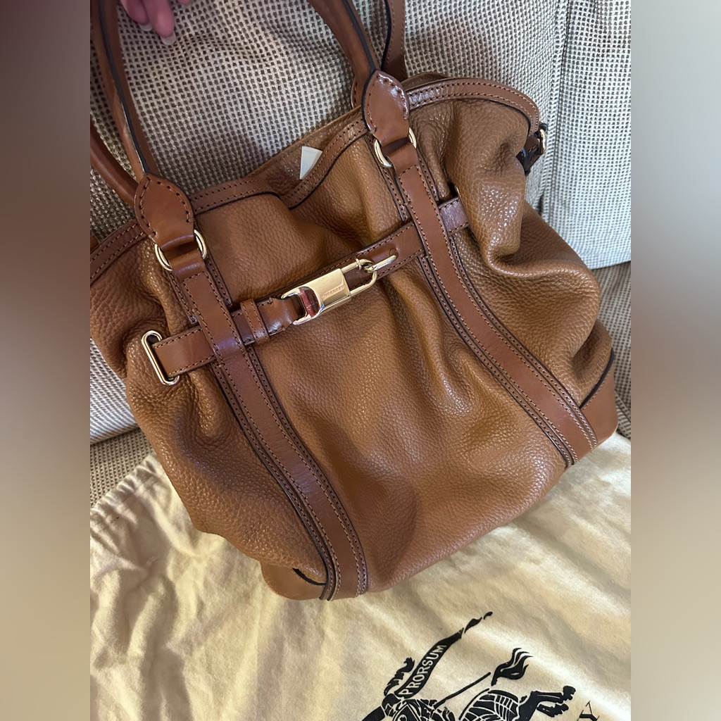 Burberry Calfskin Golderton Tote